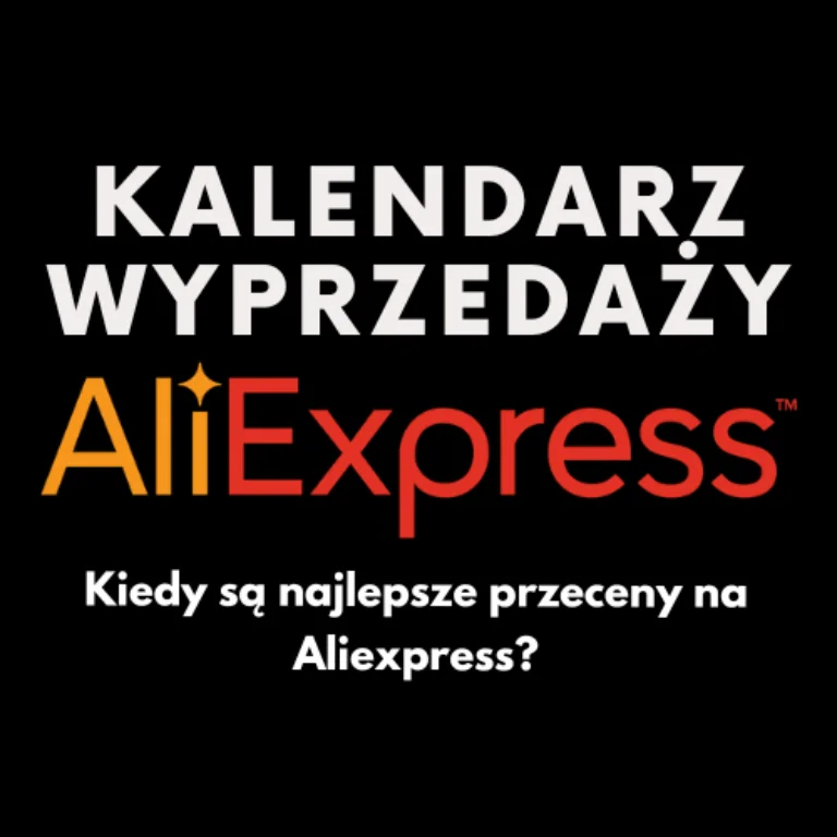 Kalendarz wyprzedaży Aliexpress 11.11 Black Friday